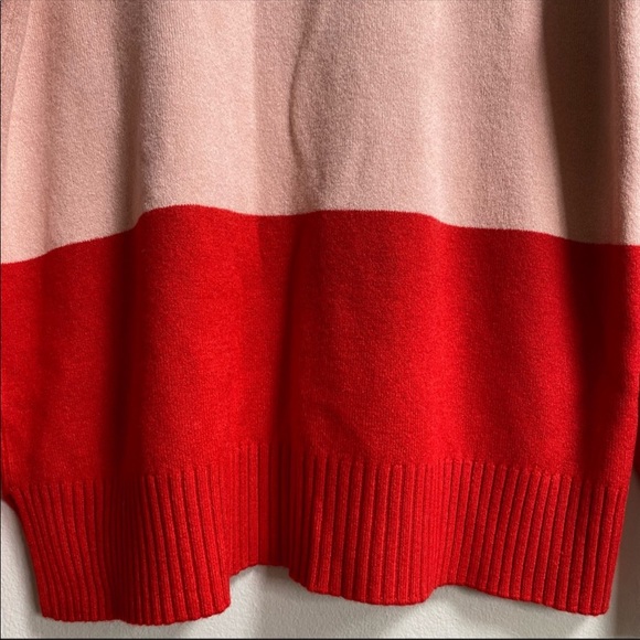 NWT French Connection Color Block Pullover Sweater - Picture 4 of 11